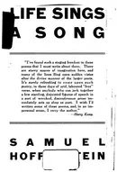 Book cover of Life sings a song