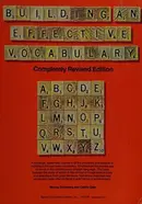 Book cover of Building an effective vocabulary