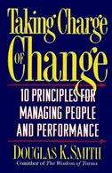 Book cover of Taking charge of change
