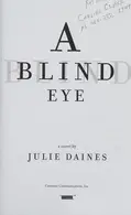 Book cover of A blind eye