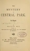 Book cover of The Mystery of Central Park