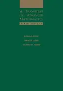 Book cover of A transition to advanced mathematics