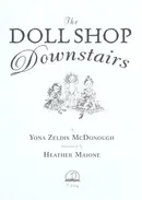Book cover of The doll shop downstairs