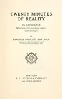 Book cover of Twenty minutes of reality