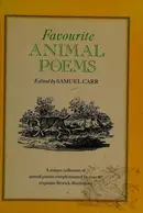 Book cover of Favourite animal poems