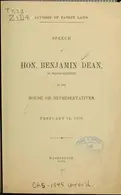 Book cover of Revision of patent laws