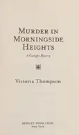 Book cover of Murder in Morningside Heights