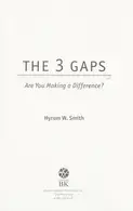 Book cover of 3 Gaps