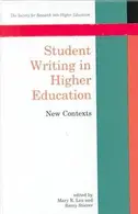 Book cover of Student writing in higher education