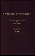 Book cover of Thesaurus of Old English