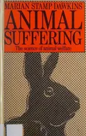 Book cover of Animal suffering