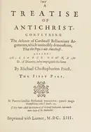 Book cover of A treatise of Antichrist