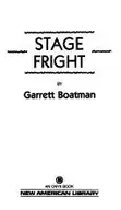 Book cover of Stage Fright