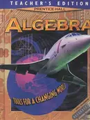 Book cover of Prentice Hall algebra
