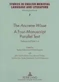 Book cover of Ancrene Wisse a Four-Manuscript Parallel Text
