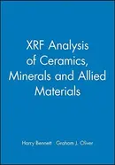 Book cover of XRF analysis of ceramics, minerals, and allied materials