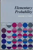 Book cover of Elementary probability