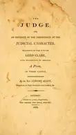 Book cover of The judge