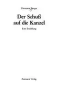 Book cover of Der Schuss auf die Kanzel
