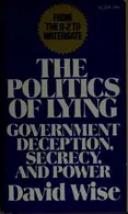 Book cover of The politics of lying