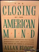 Book cover of Closing of the American Mind