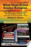 Book cover of When Texas Prison Scams Religion