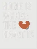 Book cover of Home is where the heart is