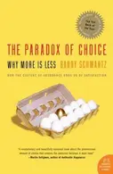 Book cover of The Paradox of Choice