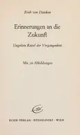 Book cover of Erinnerungen an die Zukunft