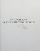 Book cover of Natural law in the spiritual world