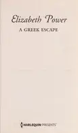 Book cover of Greek Escape