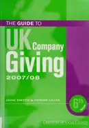 Book cover of The guide to UK company giving 2007/08