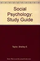 Book cover of Social psychology