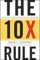 Book cover of 10X Rule