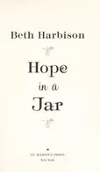 Book cover of Hope in a jar