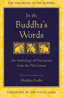 Book cover of In the Buddha's words