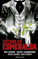 Book cover of A Study in Emerald