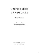Book cover of Unformed Landscape