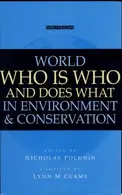 Book cover of World who is who and Does what in Environment & Conservation