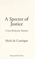 Book cover of A specter of justice
