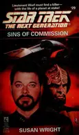Book cover of Star Trek: The Next Generation: Sins of Commission