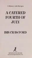 Book cover of A catered Fourth of July