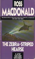Book cover of The zebra-striped hearse