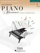 Book cover of Accelerated Piano Adventures for the Older Beginner - Lesson Book 1