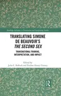 Book cover of Translating Simone de Beauvoir’s The Second Sex