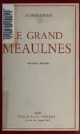 Book cover of Le grand Meaulnes