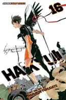 Book cover of Haikyu!! 16: Ex‐Quitter’s Battle
