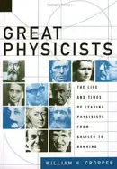 Book cover of Great physicists