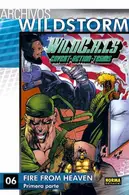 Book cover of Archivos Wildstorm: WildC.A.T.s 06: Fire from Heaven, primera parte