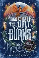 Book cover of When the Sky Burns: A dark 'Christmas' romantasy